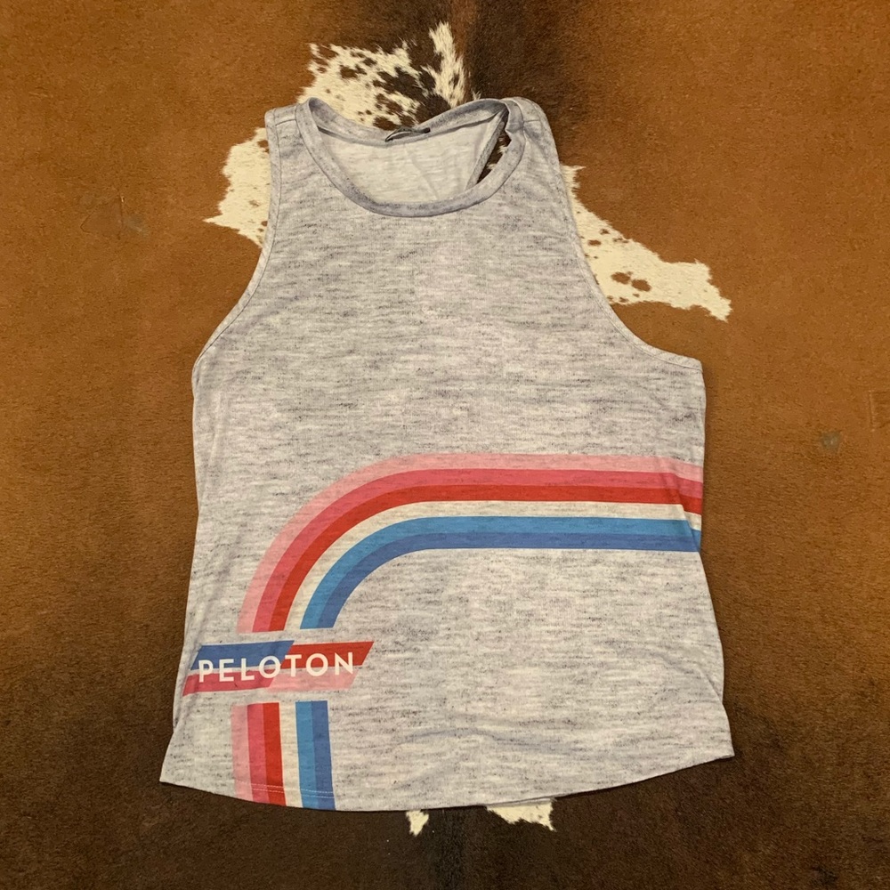 Peloton x Terez racerback tank EUC Sz Medium